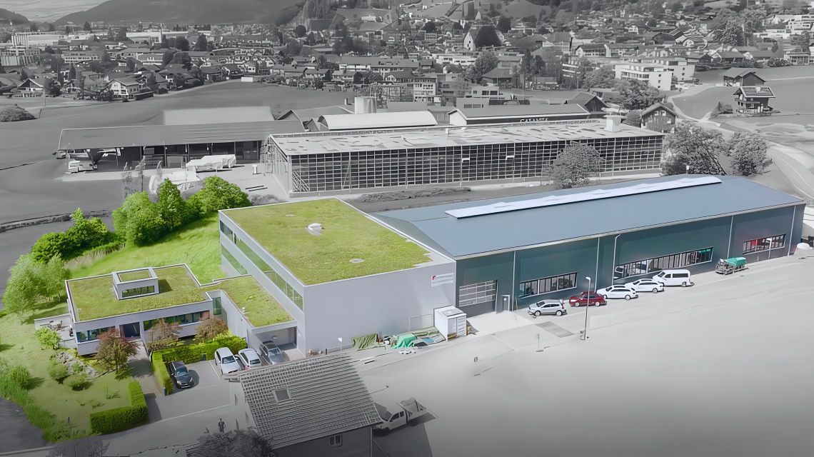 Produktionshalle der Max Schilling AG in Mollis, GL